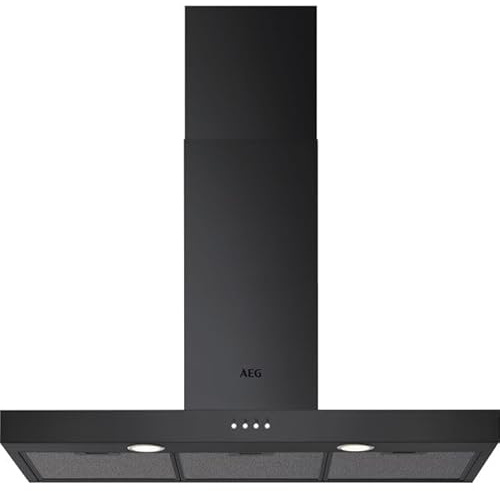 AEG 6000 ExtractionTech DBX3951R 90cm Chimney Cooker Hood - Black