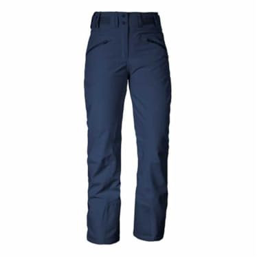 Schöffel Damen Ski Pants Horberg L, wind- und wasserdichte Skihose, wärmende und atmungsaktive Schneehose mit Schneefang, navy blazer, 36