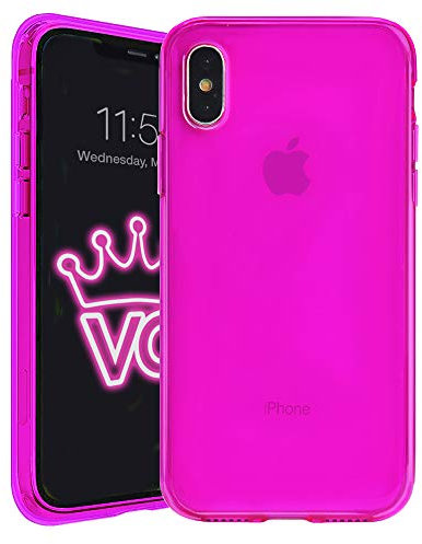 VELVET CAVIAR Compatible with iPhone Xs Max Case Neon (Neon Purple)