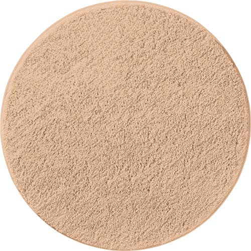 Erwin Müller Badematte, Badteppich, Badvorleger Rhodos Uni rutschhemmend beige Größe rund: 90 cm Ø - ultraweich, extrem saugfähig, flusenarm