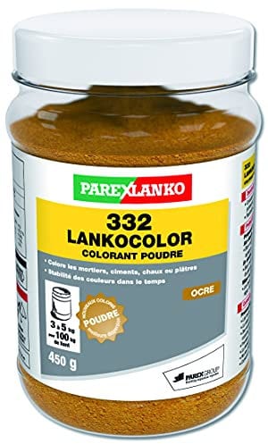 Parexlanko - LankoColor 332 LankoColor - Ocker - Für Mörtel und Beton, Zement, Kalk oder Putz - Langanhaltender Halt - 450g