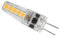 Fafeicy 10 Stück G4 10 LED Silikon Glühbirnen, 2W 3000K 200lm AC 12‑24V Bi Pin Sockel Dimmbare Glühbirnen, 360-Grad-Wärmeableitung, für Kronleuchter Deckenlampe Tischlampe