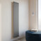 Oval Column Radiator 1800x354mm Vertical Design Single Central Heating Anthracite Rad