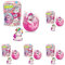 CRAZE Spaßbad Einhorn INKEE Magische Duft Badekugel mit Überraschung Unicorn Einhornfigur 18378, bunt, 5er Pack