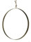 20cm Metallring zum Dekorieren und Basteln 2cm breit goldfarben Weihnachtsdeko Türkranz Weihnachten Deko Baumschmuck Anhänger Metallframe Metallrahmen Hänger