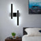 Comely Aplique de Pared Interior, 32W Lámpara de Pared LED Moderna, Blanco Frío 6500K 46CM LED Iluminación para Dormitorio Sala de Estar Habitación Pasillo