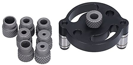 Kit de Plantilla de Espiga Autocentrante Vertical Guía de Taladro Manual con Casquillos de Taladro de 3-10 Mm Localizador de Guía de Taladro Manual para Orificios Rectos Localizador de Perforador de o