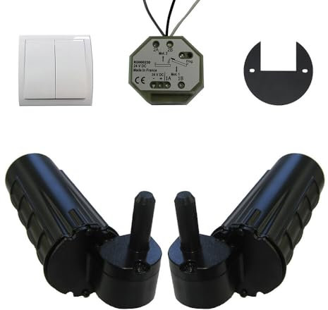 Motorisation pour volet 2 battants SLID'UP URANUS filaire - gond Ø 12 mm