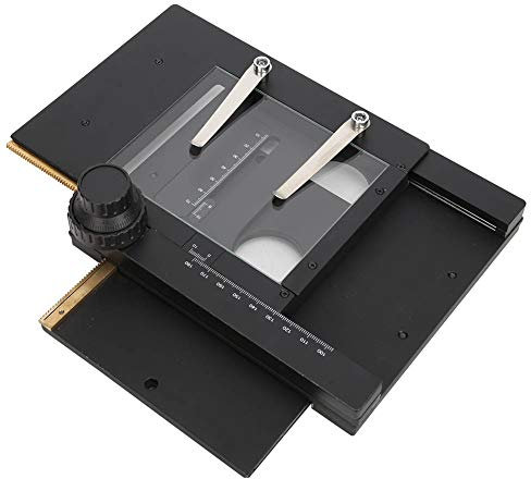 Mikroskop aus Aluminiumlegierung, XY-beweglicher Tisch, Digitaler Mikroskop-Messständer