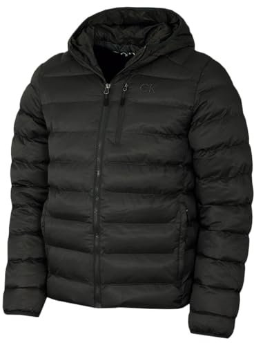 Calvin Klein Mens Woven Jacket - Evergreen - M