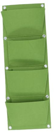 SUPVOX Jardinera Colgante De Compartimentos Bolsa De Plantación para Pared Resistente para Flores y Verduras