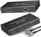 TJCXELE USB C Docking Station Dual Monitor 4K120Hz USB C Hub 6-in-1 Dual Monitor 100W PD, 10Gbps Data Ports, Laptop Docking Station Plug and Play for Dell/HP/MacBook Laptops and More