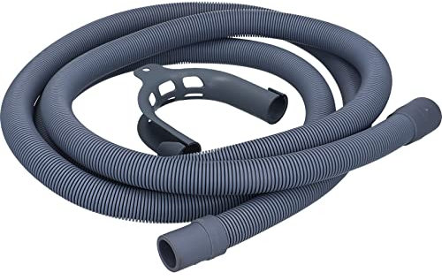 Tuyau de vidange droit/droit 19/21mm?2 2,5m pour lave-linge lave-vaisselle