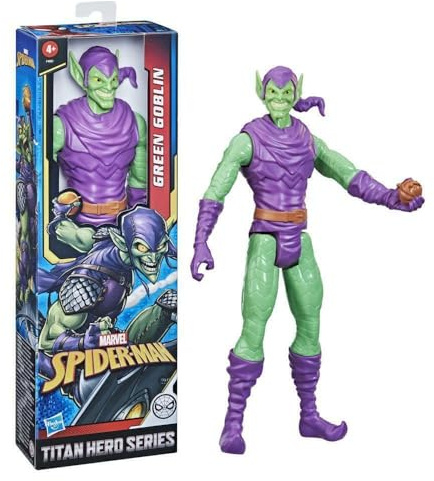 Spider-Man Marvel Titan Hero Series Grüner Kobold, 30,5 cm große Sammel-Actionfigur, Spielzeug für Kinder ab 4 Jahren