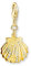 Thomas Sabo Charm-Anhänger Muschel vergoldetes Silber 1893-445-14