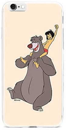 ERT GROUP Handyhülle für iPhone 6/6S Original und offiziell Lizenziertes Disney Muster Jungle Book 002 optimal an die Form des Handy angepasst, hülle aus TPU