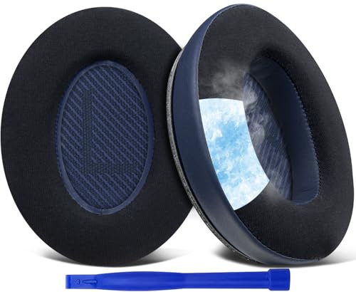 SoloWIT® Kühlgel Ersatz Ohrpolster für Bose QuietComfort 35 (QC35) und Quiet Comfort 35 II (QC35 II) Over-Ear-Kopfhörer