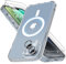 Mootobo for iPhone 14 Plus Case 4 in 1 Strong Magnetic with 2 Screen Protector + 1 Camera Protector, Support MagSafe Accessories, Military-Grade Protection Case for iPhone 14 Plus 6.7 inch - Clear