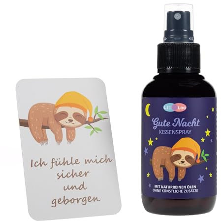 Kissenspray Lavendelspray für Kinder Gute Nacht mit naturreinen ätherischen Ölen