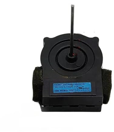 QCKRTAU Motor de Ventilador de refrigeración for refrigerador, Compatible con LG ODM-002C, DC13V 4681JB1027B, Accesorios for radiador y congelador