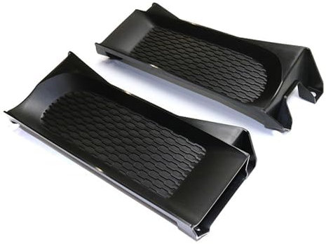 WDMNAO 2 Stück Auto Frontgrill Nebelscheinwerfer Gitter Grill für Dodge Ram 1500 2013-2018, Auto Frontstoßstange Nebelscheinwerfer Kühlergrill Abdeckung Ersatz Auto Zubehö