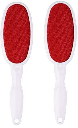 2 Pack Double Sided Lint Remover Clothes Brush - Reusable Lint Brush for Clothes and Furniture - Effective Cleaning by Zeltauto