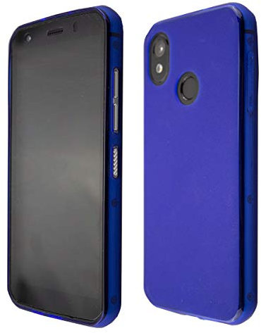 caseroxx Schutzhülle für Cat S52 in blau – Flexibles TPU-Case aus stoßfestem Gummi, passgenaue Handy-Tasche mit Kantenschutz & rutschfestem Grip