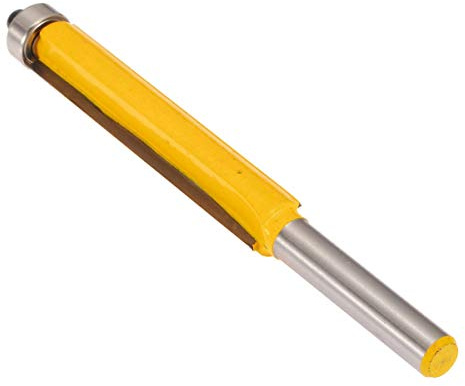 Pangocho JINchao-router bits 2 Height Extra Long Flush Trim Router Bit, 1/4 X 3/8 Woodworking Milling Cutter, Woodworking Tools Cutter