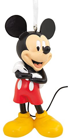 Hallmark Disney Mickey Mouse Klassische Pose Weihnachtsdekoration, Kunstharz