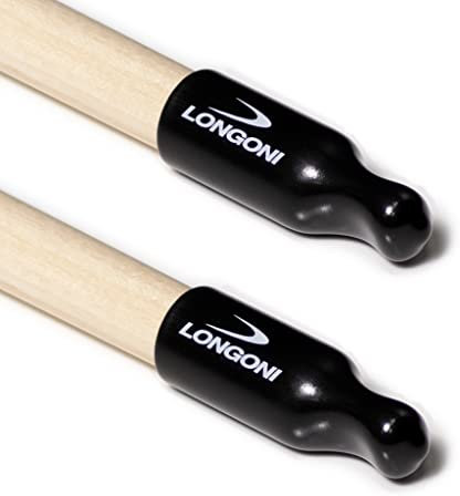 Longoni Billard Queuespitze Gummischutzabdeckung schwarz 2er Pack für 12,5-13mm Spitzen