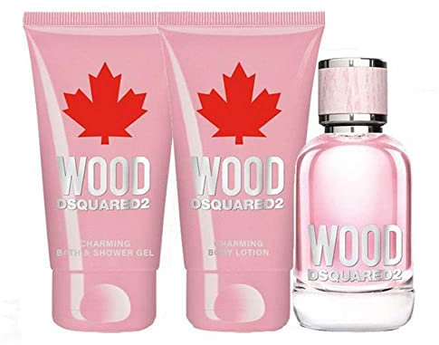 Dsquared2 Wood EDT 50 ml + SG 50 ml + BL 50 ml W