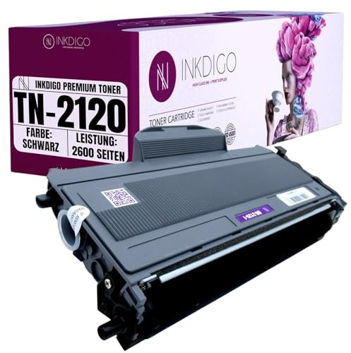 TN2120 XL - Premium TÜV Toner Schwarz Kompatibel für drucker Brother DCP-7030 Toner für Brother HL-2140 Toner DCP-7040 MFC-7320