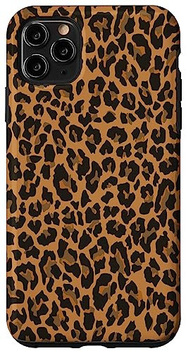 iPhone 11 Pro Max Leopard Cheetah Print Phone Case Animal For Women Cute Case