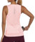 Fahrradtrikot Damen äRmellos,Radtrikot Atmungsaktiv Rennrad Trikot Fahrradshirt Mountainbike Frauen Sport Shirts FüR Damen Tank Top Taschen Rosa S