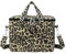 Kompakte Wickeltaschen Alternative Mit Organisierten Fächern. Stilvolle Aufbewahrungstaschen Leoparden Für Moderne Mütter