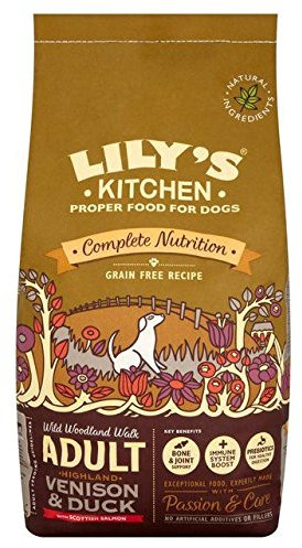 Lily 's Kitchen Erwachsene Wild & Duck Trockenfutter für Hunde 7 kg (2 Stück)