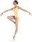 Bloch Dance Damen Faire Microlux Tanktrikot, Sonnenschein, Größe S