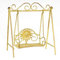Melody Jane Puppenhaus Kinder Swing Shabby Chic Gartenmöbel Grün