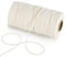 tenn well Ficelle de boulanger en coton bio de 100 m pour cuisine, attacher la volaille, faire des saucisses, loisirs créatifs (crème)