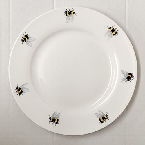 Bumble Bees Fine Bone China Plate 20 cm