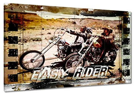 Easy Rider H755M_PC4A Leinwandbild, 120 x 80 cm