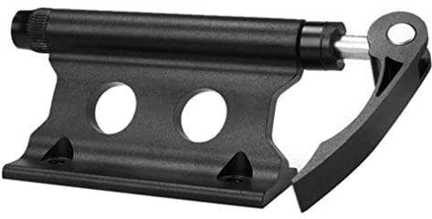NOPEILVI Bicycle Front Fork Clamp Mountain Bike Front Wheel Stand Holder Quick Release For Outdoor Travel Supplies(Black) Bicycle Front Fork Clamp, Bicycle Front Fork Stand Holder, Bike Quick