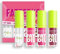 4 Farben Öl-Lippen-Glanz-Sets, cremiger, nährender, aufpolsternder Lippenglanz, Hochglanz-Lippenstift-Sets, Lip Glaze Long Lasting Moisturing Lip, Fat Lip Oil Drip Lip Glow Oil (A)
