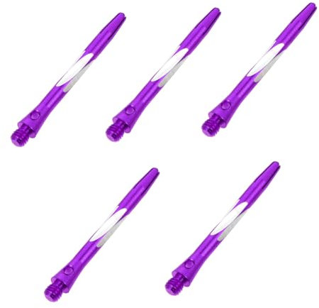 Sosoport 15pcs Darts Shaft Supplies Shafts Thread Stem Optimize Flight Path Reduce Bounce Outs