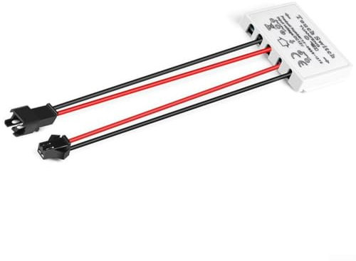 Interruttore della luce dello specchio del pulsante, interruttore del sensore di tocco, interruttore LED 12V 5A 60W, perfetto per il bagno dell'hotel (C)