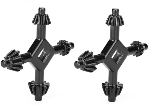 2 Pcs Drill Chuck Key 4 in 1 Durable Multifunctional Steel Master Key for Tightening and Loosening for Most Drills and Power Tools