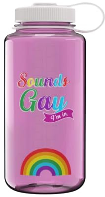 Nalgene Trinkflasche 'WH Sustain' - 1 L, Pride Bottle