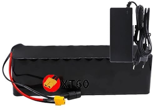 48V10Ah Ebike Battery Lithium Battery Pack Lithium Ion Electric Bike Battery with Charger for 200W-1000W E Scooter/electric bicycles/balance bikes/Electric scoote Motor XT60 plug,48V 10Ah