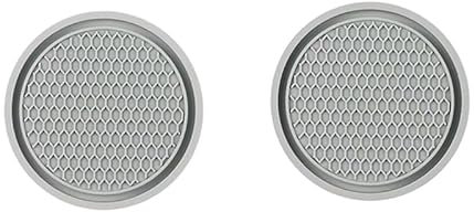 2 Pièces Dessous Verre Voiture, pour Audi TT 8N MK1 MK2 8J Dessous Verre Antidérapant,A