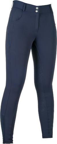 HKM Women's Ari Mid Rise Silicone Full Seat Pants
